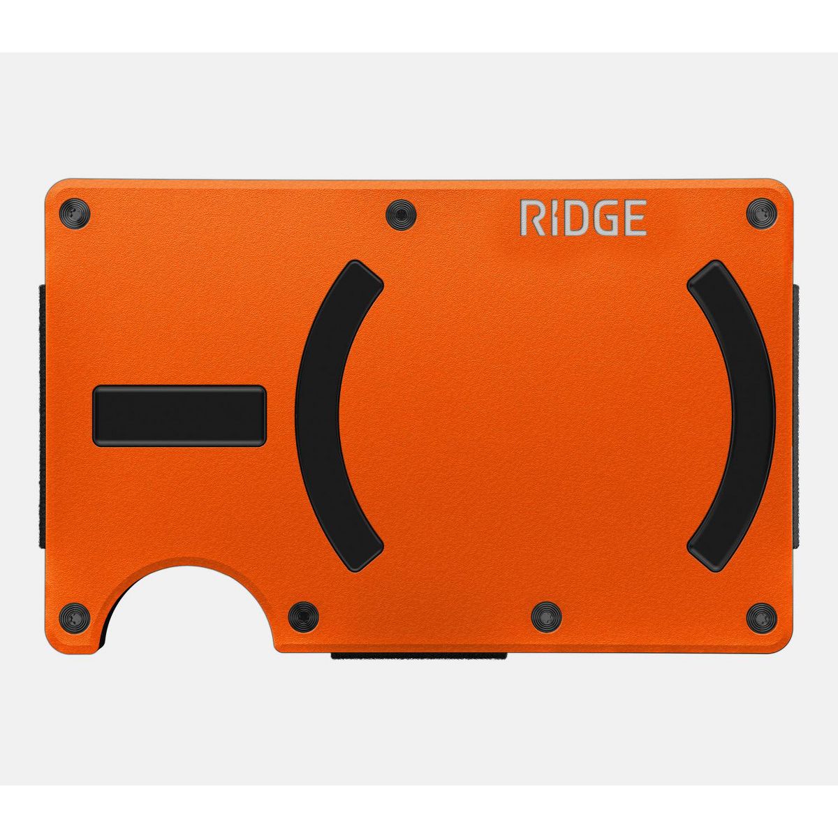 Ridge Wallet for Magsafe - Basecamp Orange - Cash Strap - thumbnail 2