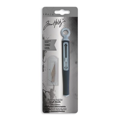 Tim Holtz Hobby Knife Set - Retractable Craft Tool With Replacement ...