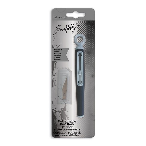 Tim Holtz Hobby Knife Replacement Blades - Refill Set Of 5 Fine Point  Precision Cutters - Compatible With Retractable Craft Tool 3356eus : Target