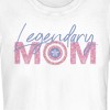 Juniors Womens Marvel Mother's Day Legendary Mom Logo  T-Shirt -  - - 2 of 4