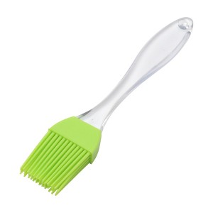 Unique Bargains Basting Brush 20g Small Crystal Handle Brush Color Block Dishwasher Safe Silicone PP 6.89"x1.26" 1Pcs - 1 of 4