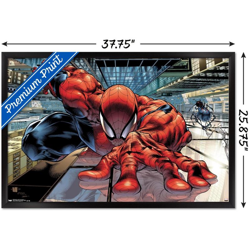 Trends International 24X36 Marvel Comics Spider-Man - Wall Crawler Framed Wall Poster Prints, 3 of 7