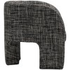 Meridian Furniture,Sawyer Weaved Polyester Fabric Accent Chair - 4 of 4