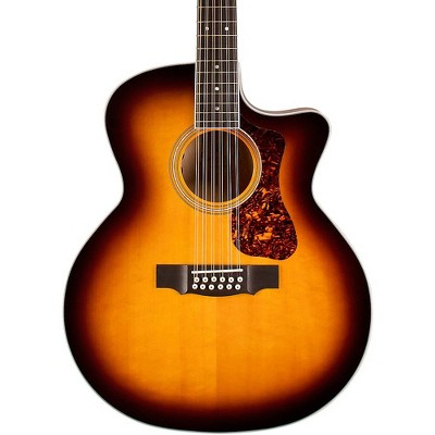 Guild F-2512CE Deluxe 12-String Cutaway Jumbo Acoustic-Electric Guitar