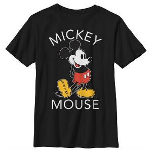 Boy's Disney Mickey Mouse Classic Style T-Shirt - 1 of 4