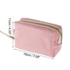 Unique Bargains Women Portable Stars Makeup Bag Pink 1 Pc - 3 of 3
