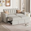 Convertible Soft Cushion Sofa Pull Bed ,for Two People to Sit On - 2 of 4