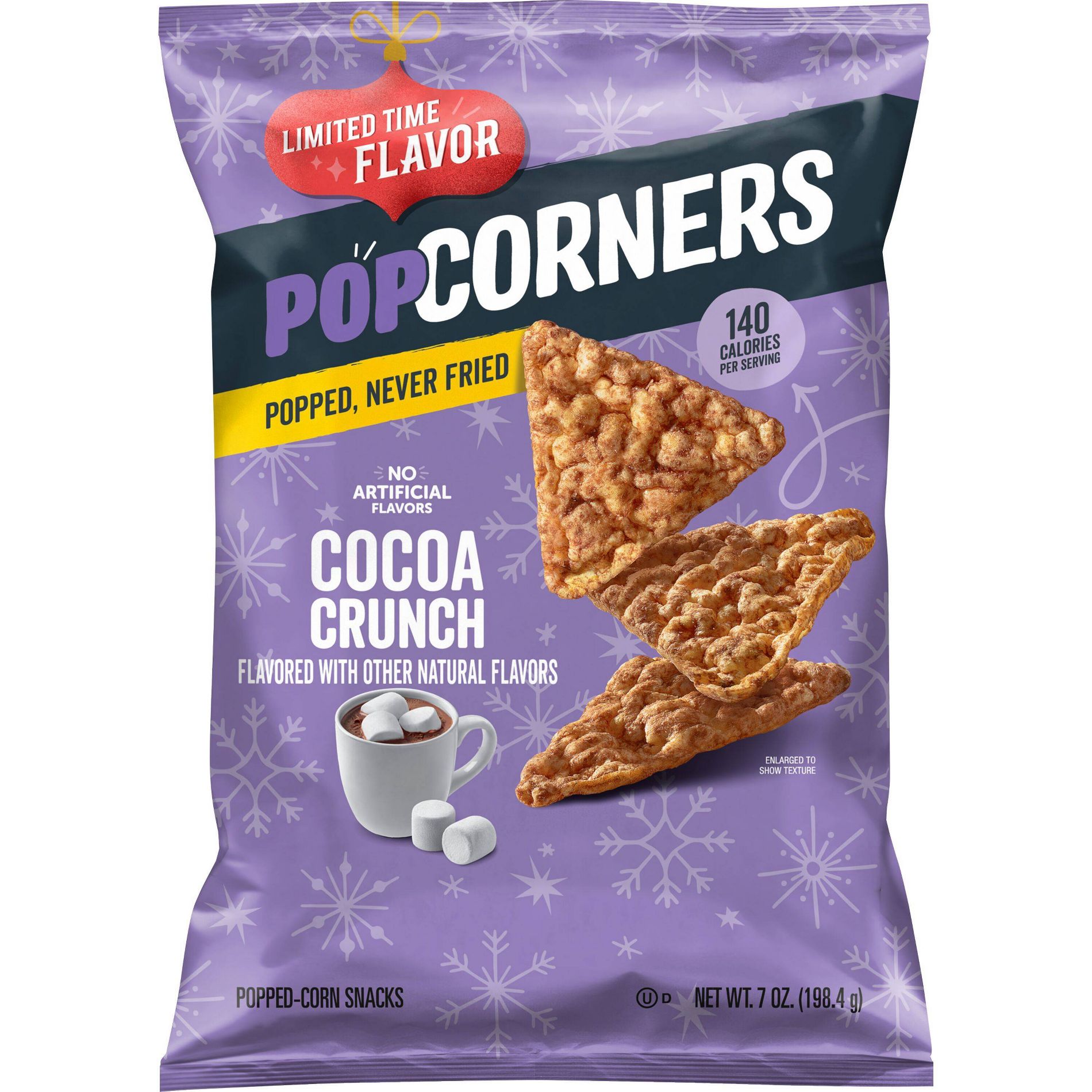Popcornes Holiday Cocoa Crunch Popcorn - 7oz