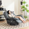 Racxily Power Recliner Swivel Glider USB Charger With Bluetooth Music Player Different Function Sleep Working Game and Leisure Model - 2 of 4