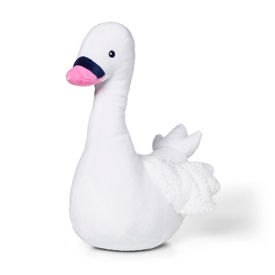 white swan stuffed animal