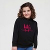 The Juniper Shop 14th Feb Stars Puff Print Toddler Graphic Hoodie - 2 of 3
