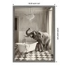 Amanti Art Luxury Lady Elephant by Niky Rahner Framed Canvas Wall Art - 3 of 4