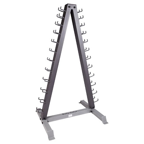 Vertical best sale dumbell rack