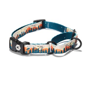 Wolfgang Man & Beast Premium Martingale Dog Collar for Small Medium Large Dogs, Made in USA, Overland Print - 1 of 3