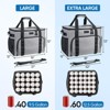 HOMLUX™- 50qt Extra Large Leakproof Cooler 60 Cans Portable Tote Bags - 2 of 4