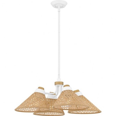 Quoizel Lighting 4 - Light Pendant in  Matte White