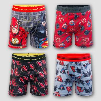 Pokemon Underwear Three Pack Kids Undies Children's Boxers Boys Briefs Set  Red