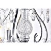 Elegant Lighting Voltaire Collection Chandelier D22 H22 Lt:5 Chrome Finish - 3 of 4