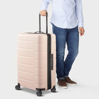 Hardside Large Checked Suitcase - Open Story