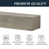 Vynxaria Rustic Decorative Wall Shelf - Floating & Wall-Mounted - 4 of 4