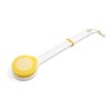 Unique Bargains Nylon Bristle Plastic Long Straight Handle Body Brush Bath Shower Scrubber - 3 of 4