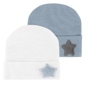 Ely's & Co. Newborn Hospital Hats 2 Packs - 1 of 4