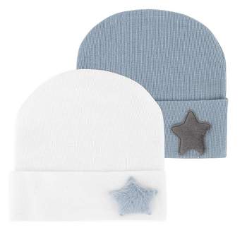 Ely's & Co. Newborn Hospital Hats 2 Packs