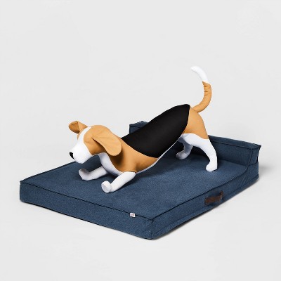 Blue beagle dog store bed