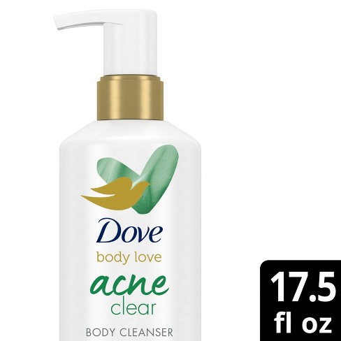 Dove Beauty Body Love Salicyclic Acid + Bamboo Extract Acne Clear Body Cleanser - 17.5 fl oz - image 1 of 4