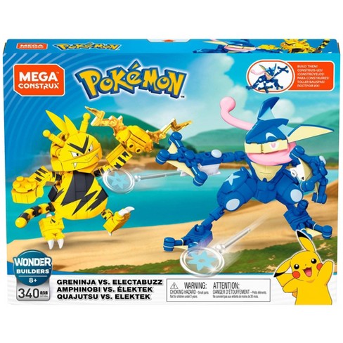 Mega Construx Pokemon Greninja Vs Electabuzz