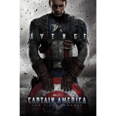 Marvel - Captain America - The First Avenger - One Sheet Framed Wall Poster Prints
