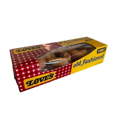Love's Old Fashioned Donuts - 6ct / 12oz