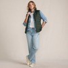 Lands' End Women's Wanderweight Packable Ultralight Down Vest - 4 of 4