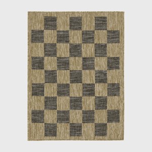 Playa Rug Daisy Rectangle Woven Indoor Outdoor Rugs - 1 of 4
