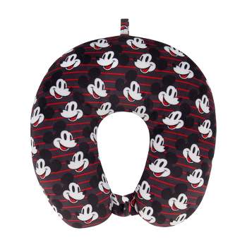 Disney Mickey Mouse Travel Neck Pillow with Snap