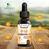 Vitamin B12 Sublingual Liquid Drops 1200mcg Natural Energy Booster - (2 oz) - 2 of 4