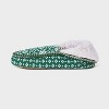 Women's Fair Isle Knit Slipper Sock with Faux Fur Lining and Grippers - Auden™ - 2 of 4