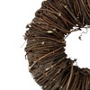 Northlight 12" Brown Rustic Twig and Tree Bark Artificial Spring Wreath - 3 of 3