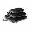 Anna-Kaci 3-Piece Compression Packing Cube Set with Zipper Closure and Carry Handles Design - 3 of 4