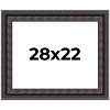 PosterPalooza | 3.5" Wide Ornate Black Picture Frame - UV Acrylic, Backing Board, Hanging Hardware Included - 2 of 4