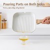 Attop Nonstick Ceramic Grill Pan for Stove Tops, Versatile Square Grilling Pan with Pour Spouts, Durable Grill Skillet 9.5Inch - 2 of 4