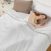 Electric Heated Blanket Throw, Ultra Soft Cozy Flannel Heating Blanket with 5 Fast Heat Levels - 2 of 4
