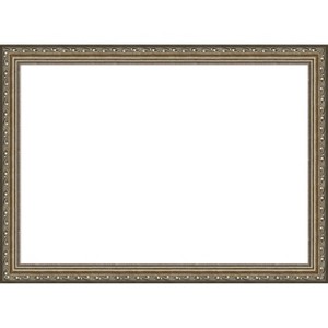 Amanti Art Parisian Silver Framed Dry Erase Magnetic Board - 1 of 4