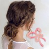 Unique Bargains Women's Fashion Gradient Color Bow Hair Clips 4.13"x2.95"x1.97" 1 Pc - 2 of 3