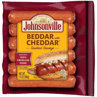 Johnsonville Beddar with Cheddar Smoked Sausage - 14oz
