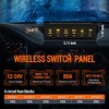 Itopfox 6 Gang Wireless Switch Panel with 4 Light Modes, Universal Toggle Switches for Offroad Vehicles, Boats, SUVs, ATVs, UTVs - Easy Installation - 2 of 4