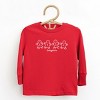SmileyWorld Gingerbread - Toddler Long Sleeve Graphic Tee and Youth Long Sleeve Graphic T-Shirt - 2 of 3