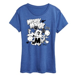 Women's - Disney - Mickey Mouse Short Sleeve Graphic T-Shirt - 1 of 4