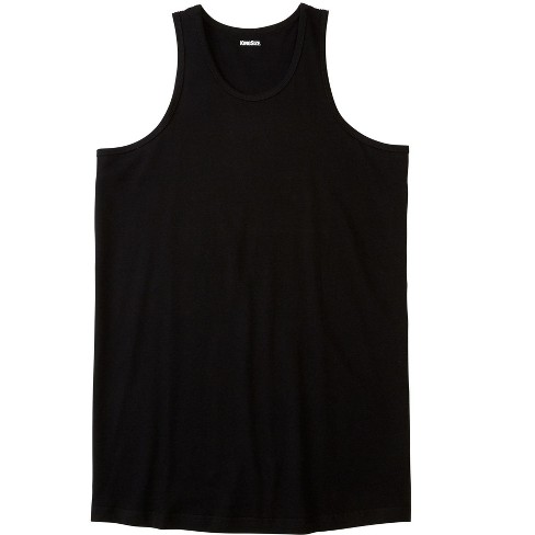 Men's Big & Tall 4pk Tank Top - Goodfellow & Co™ Black 4xl : Target