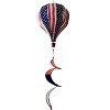 Briarwood Lane 4th of July Hot Air Balloon Wind Twister 54x12 Red White & Blue Deluxe For 4th of July Balloon - 3 of 3